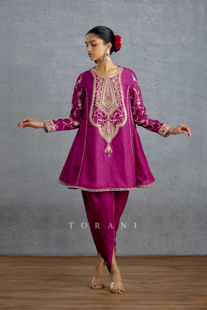 Anarshi Banafsha Kurta Set
