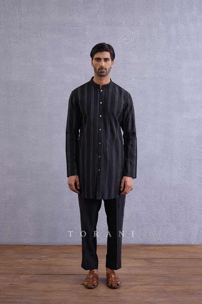 Kalamkari Dheer Bomber Jacket Set