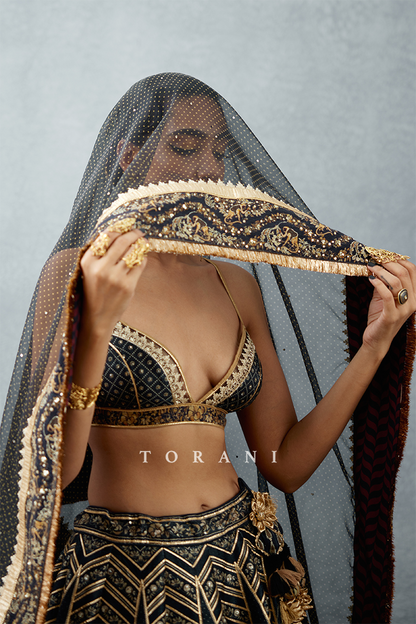 Gulghast Hayat Lehenga Set