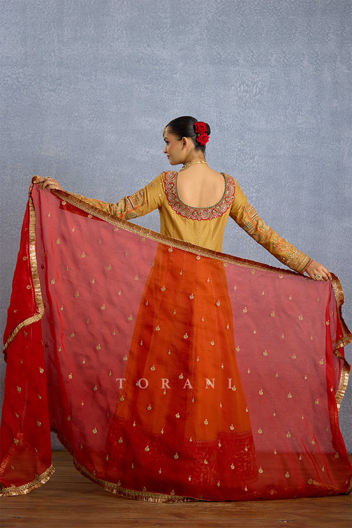 Noor Zehra Anarkali Set