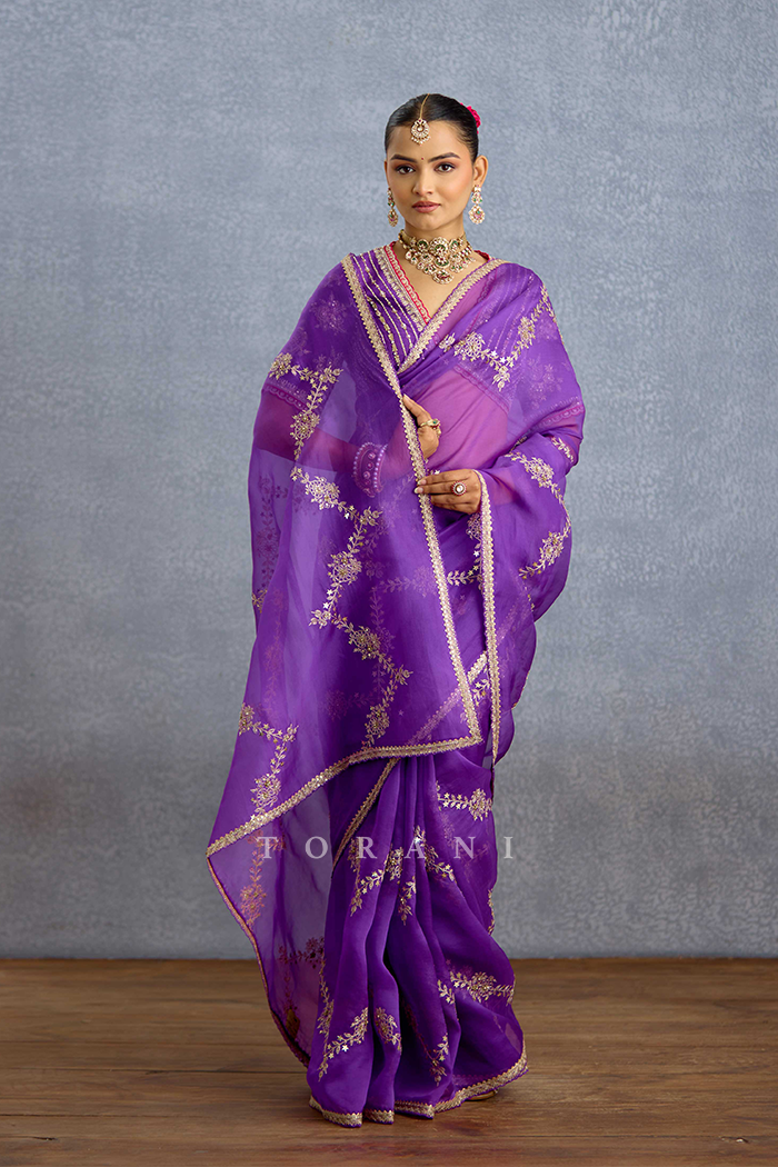 Banafsha Zareen Kinaar Saree