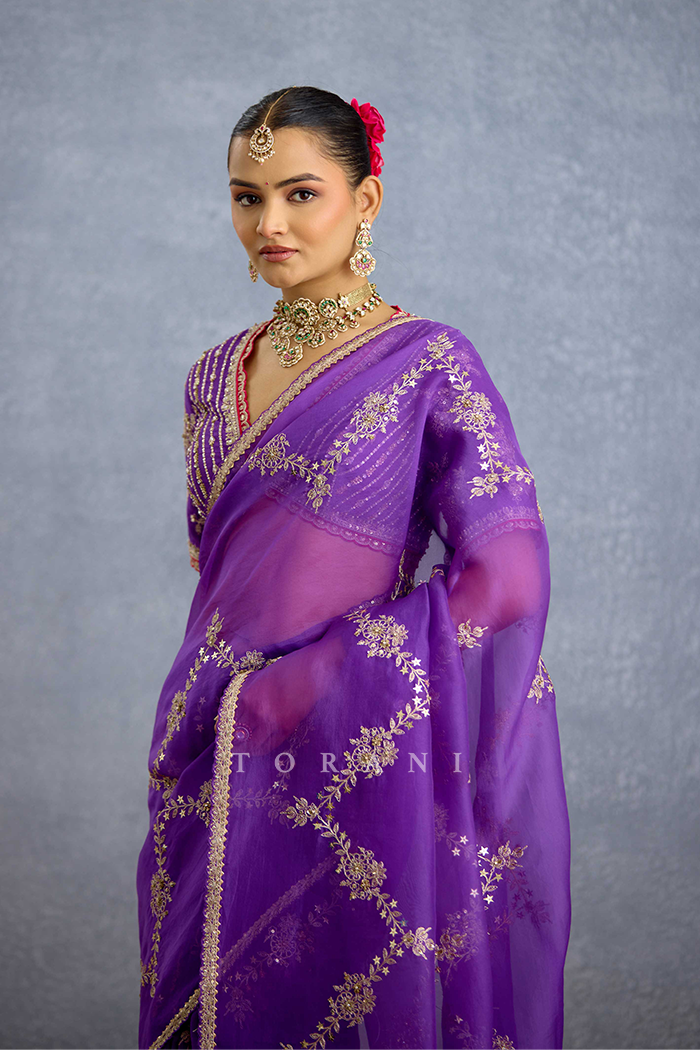 Banafsha Zareen Kinaar Saree