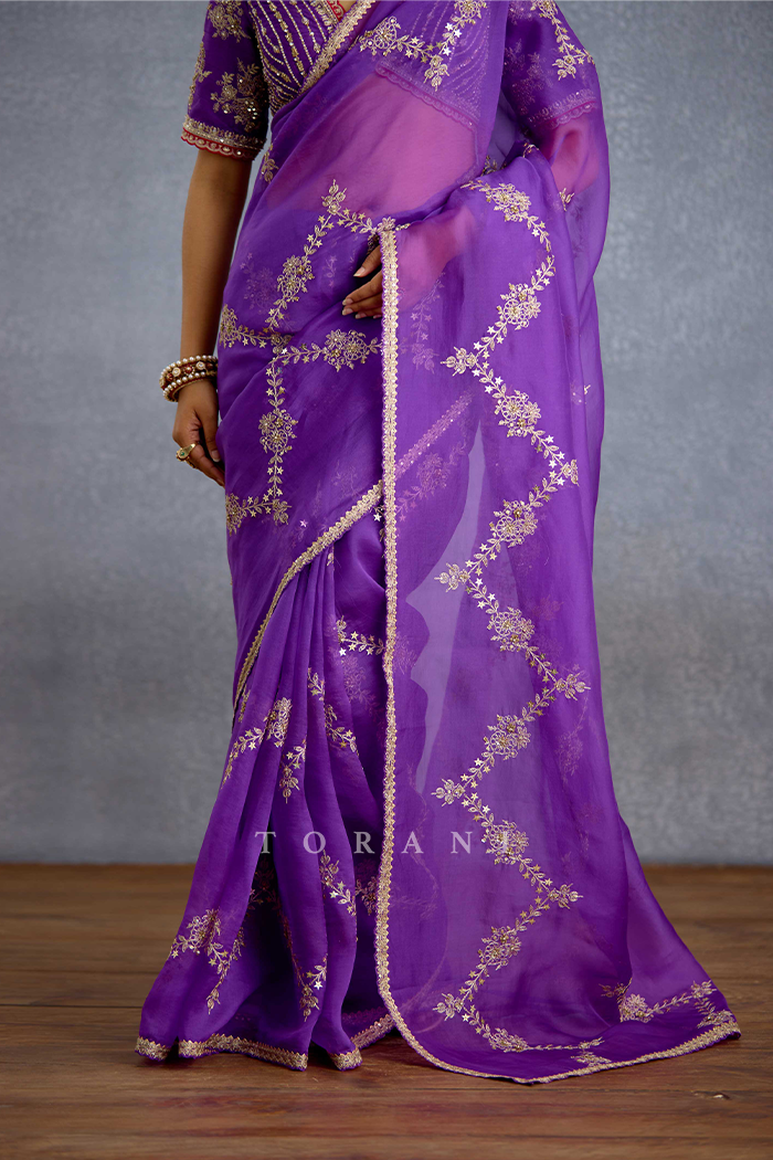 Banafsha Zareen Kinaar Saree