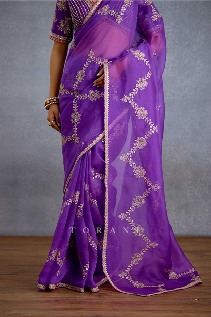Banafsha Zareen Kinaar Saree