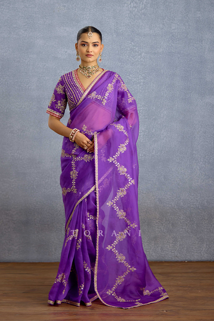 Banafsha Zareen Kinaar Saree