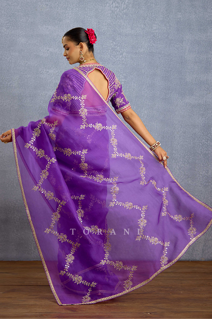 Banafsha Zareen Kinaar Saree