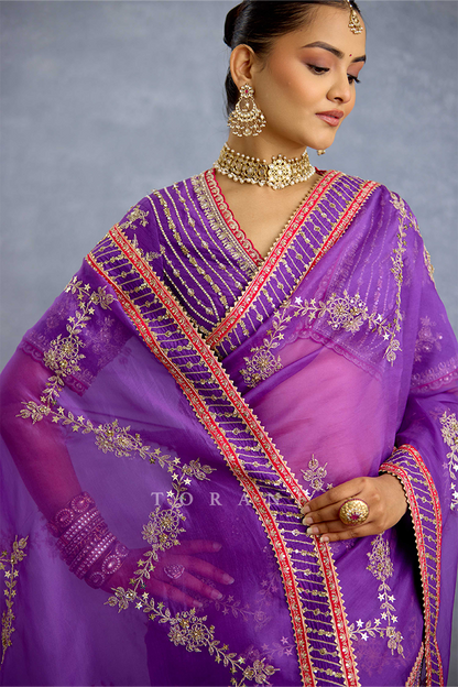 Banafsha Zareen Dastoor Saree