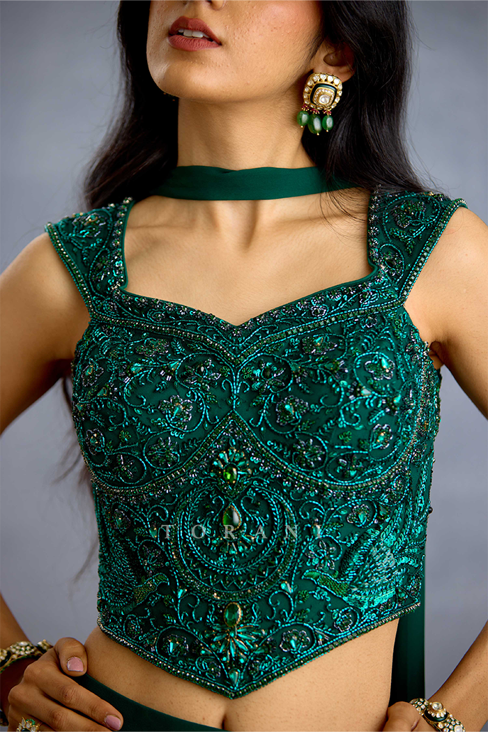 Zamrud Shaam Corset Set
