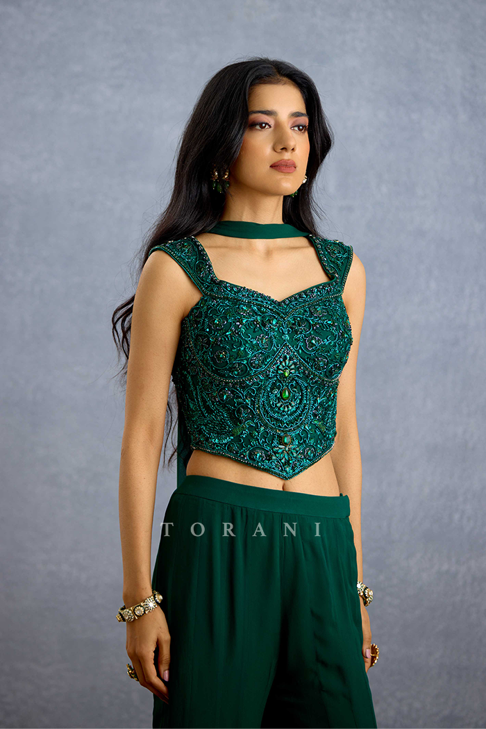 Zamrud Shaam Corset Set