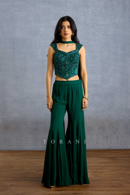Zamrud Shaam Corset Set