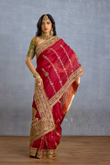 Shams Shaukat Mehel Saree
