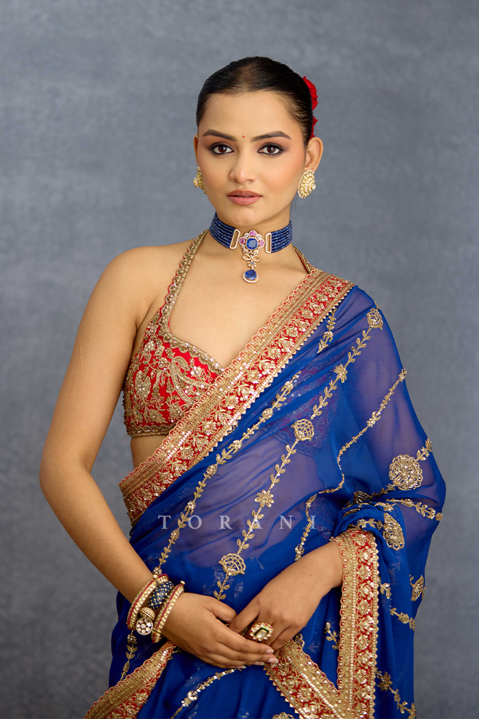 Neelam Takmeel Saree
