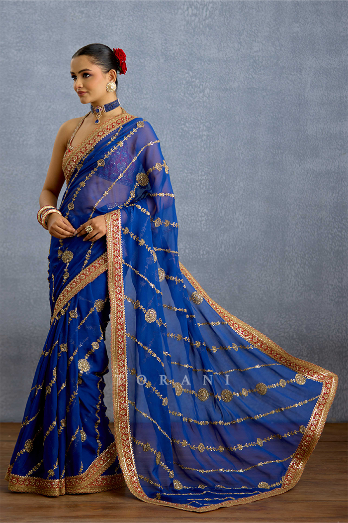 Neelam Takmeel Saree