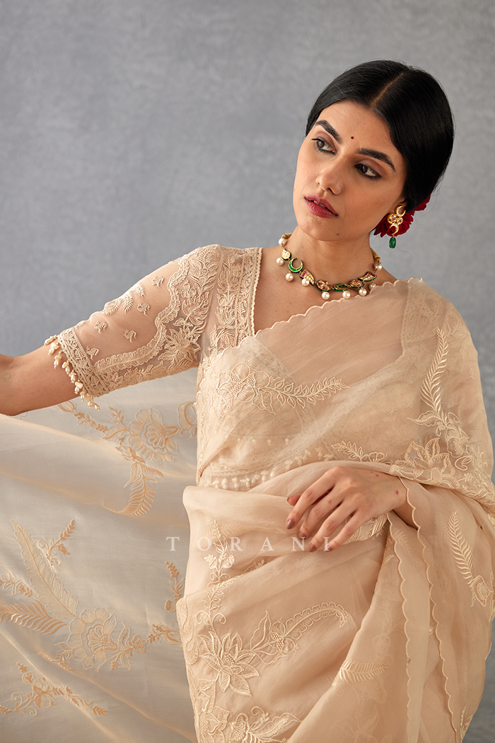 Mradu Pankhuri Saree