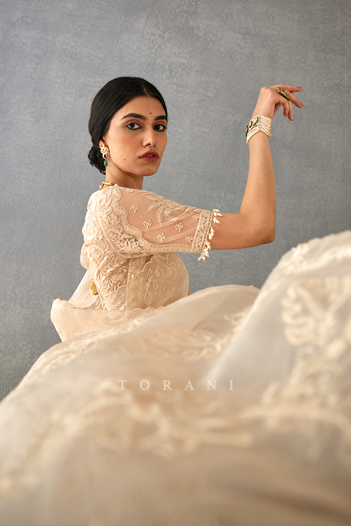 Mradu Pankhuri Saree