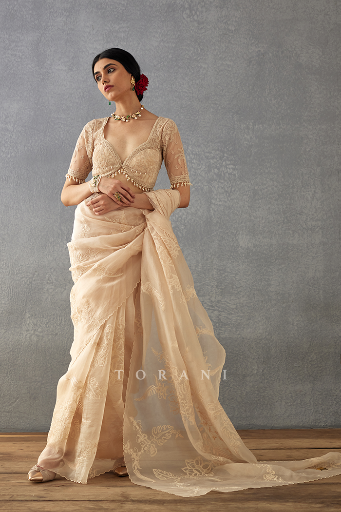 Mradu Pankhuri Saree