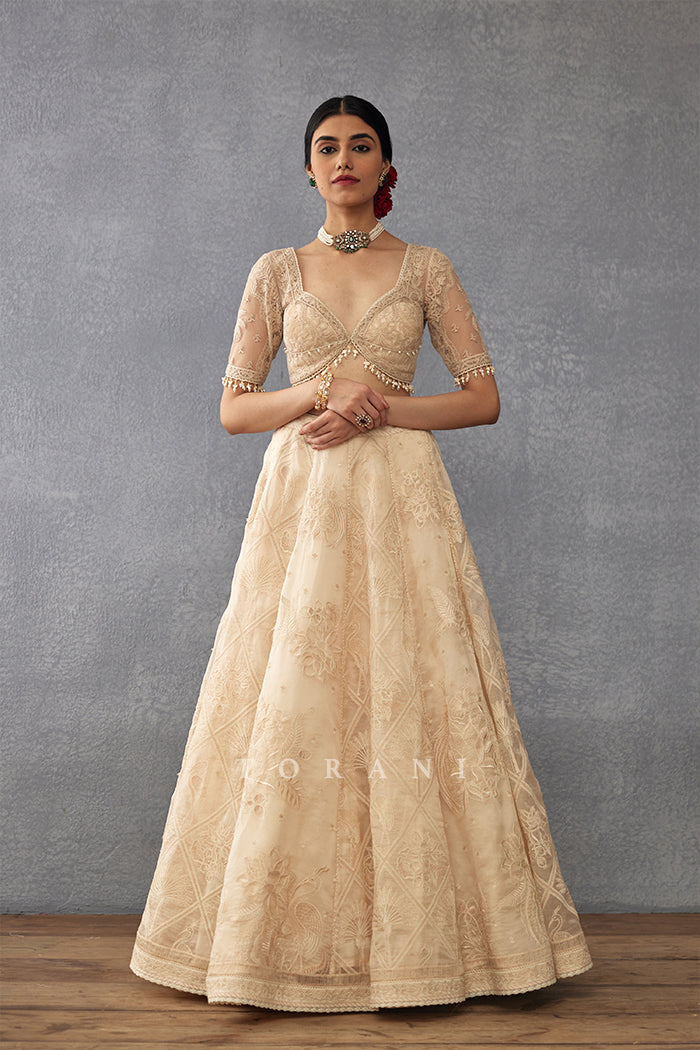 Mradu Pankhuri Lehenga Set