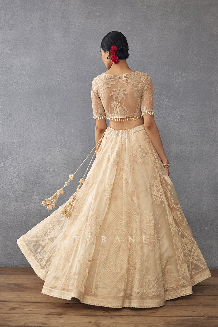SALE - Mradu Pankhuri Lehenga &amp; Blouse