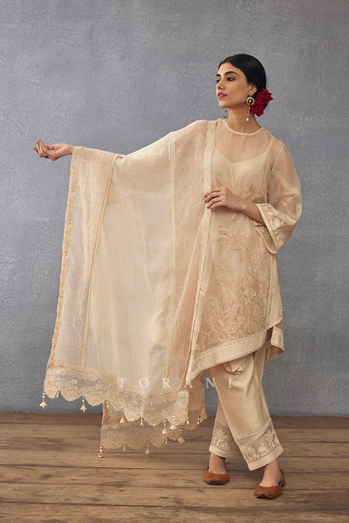 Mradu Sharbati Kurta Set