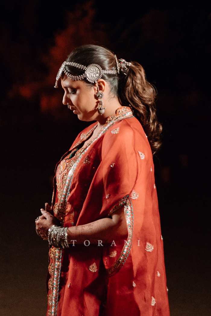 Rasalica and Abhishek in our Custom Ursa Corset Set &amp; Rafi Bomber Jacket Set