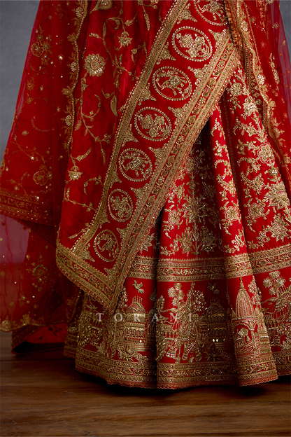 Zehra Malikaana Lehenga Set