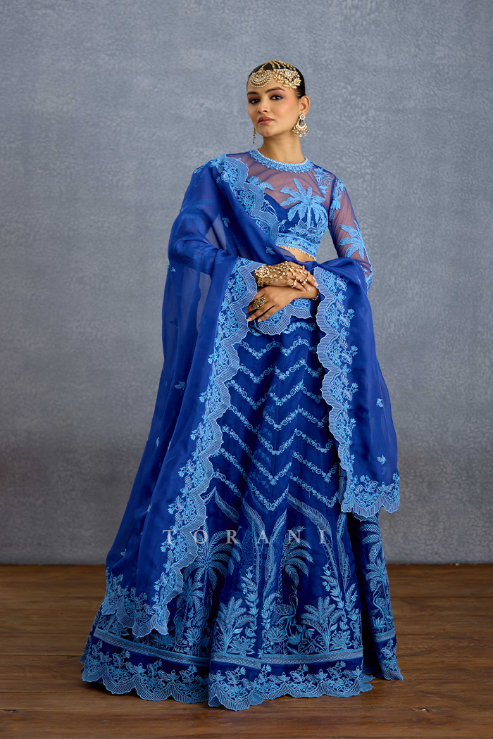 Shayamala Indira Lehenga Set