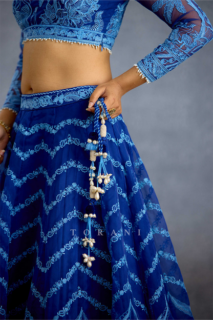 Shayamala Indira Lehenga Set
