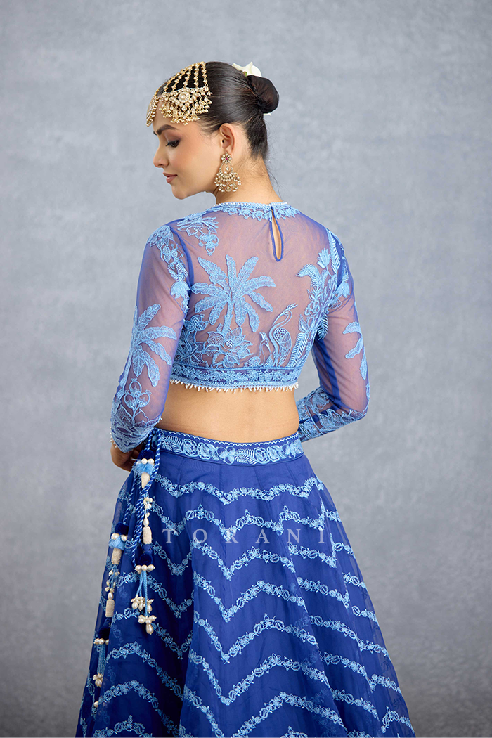 Shayamala Indira Lehenga Set