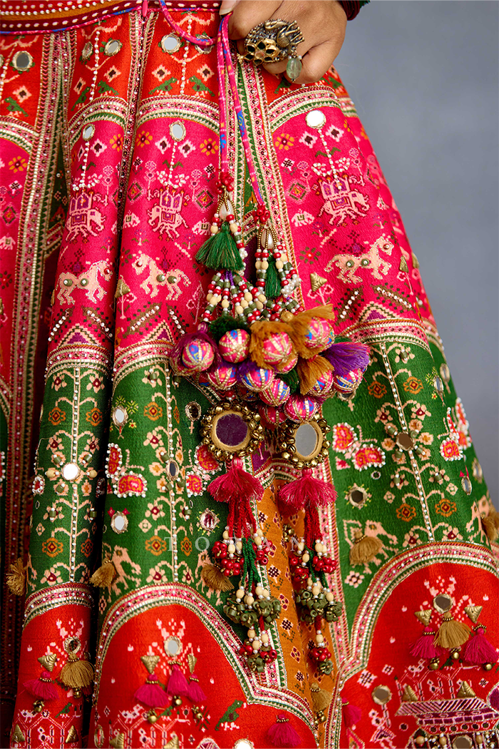 Rangili Dhruvi Drashti Lehenga Set