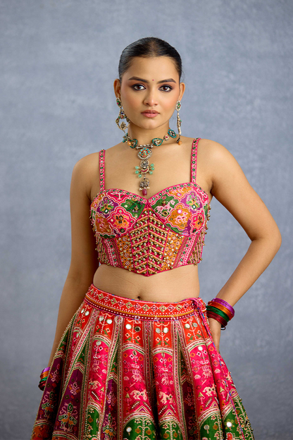 Rangili Dhruvi Drashti Lehenga Set