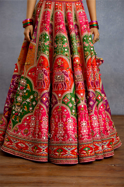 Rangili Dhruvi Drashti Lehenga Set