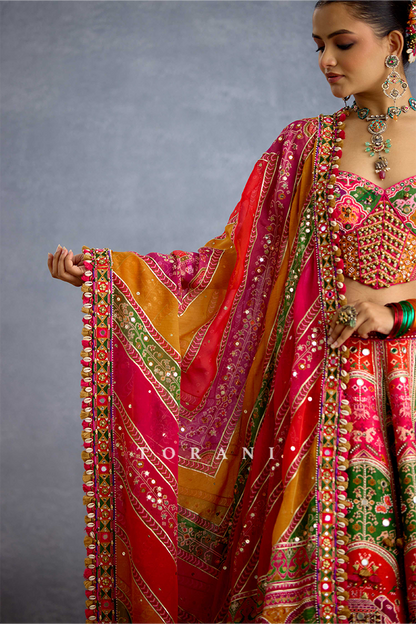 Rangili Dhruvi Drashti Lehenga Set