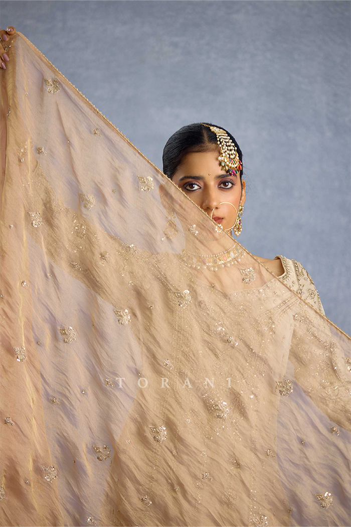 Zard Noor Malka Gharara Set