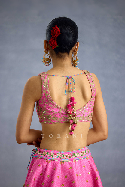 Rang Jhilmil Gulnaar Lehenga Set