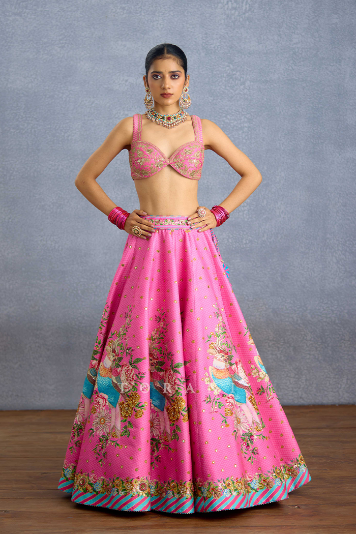 Rang Jhilmil Gulnaar Lehenga Set