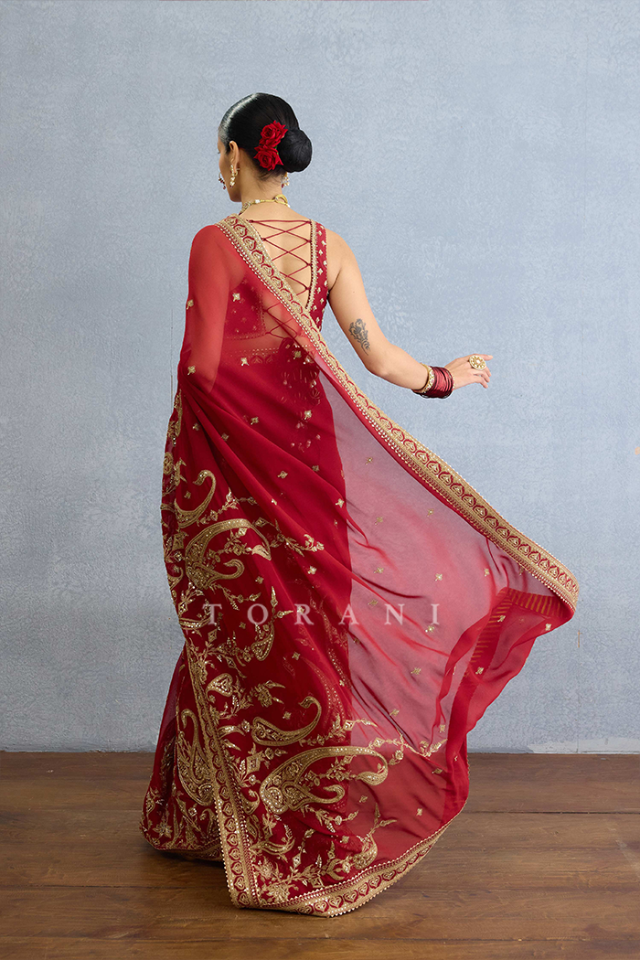 Shamse Rangalekha Saree