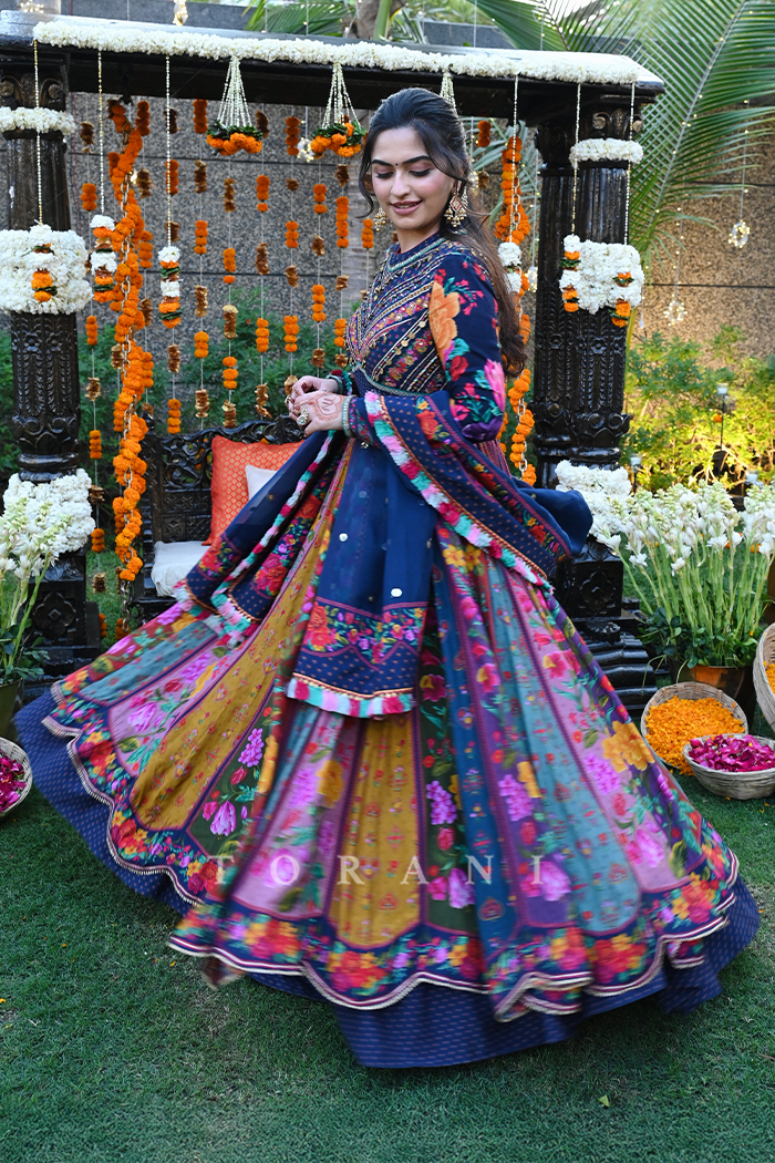 Tatva Thakkar in our Dil Rang Zareen Anarkali Set