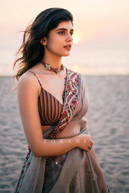 Sanjana Sanghi In Our Jaituni Waheeda Lehenga Set