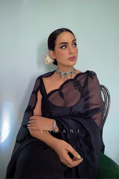 Neha Singh In Our Gulghast Geetika Saree Set
