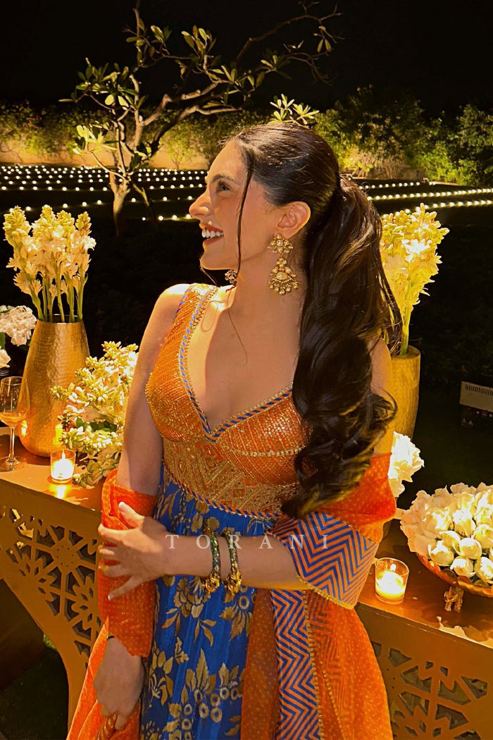 Simran Batra In Our Rang Shyam Raabia Anarkali Set