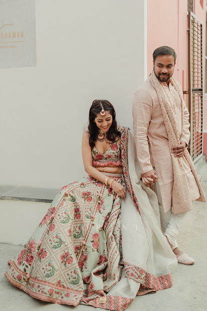 Shruti Bhatia In Our Jaituni Waheeda Lehenga Set