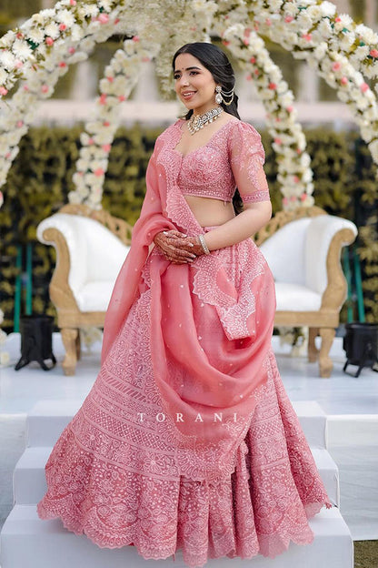Shivangani Anand in our Gulaab Advaita Hansini Lehenga Set
