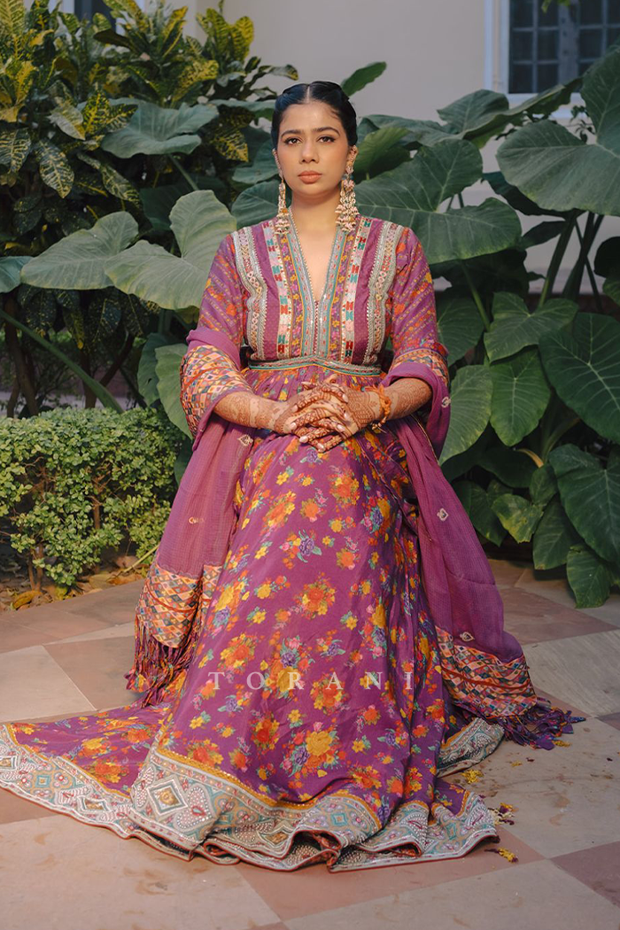 Anubha Singh In Our Dil Kusha Rafat Sharara Set