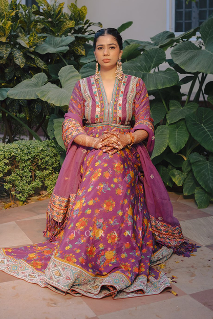 Anubha Singh In Our Dil Kusha Rafat Sharara Set