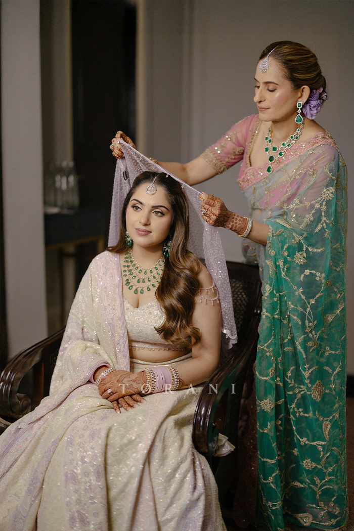 Shalini  in our Sagar Poshaki Angia Saree Set