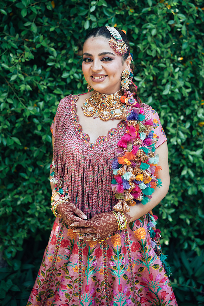 Kudrat Handa in our Dil Ruba Bhavi Lehenga Set