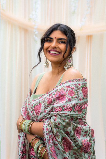 Manavi In Our Jaituni Niya Saree Set