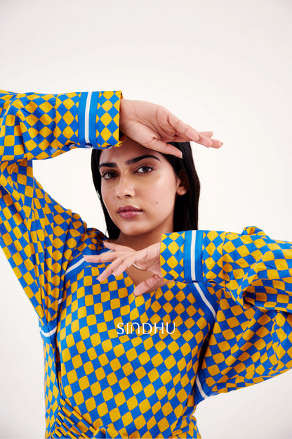 SALE - Tapi Checkered Top