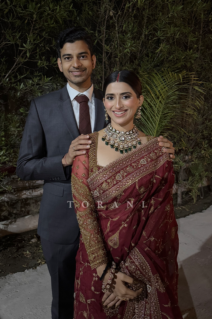 Aditi Singh In our Shamse Salwa Ilina Saree Set