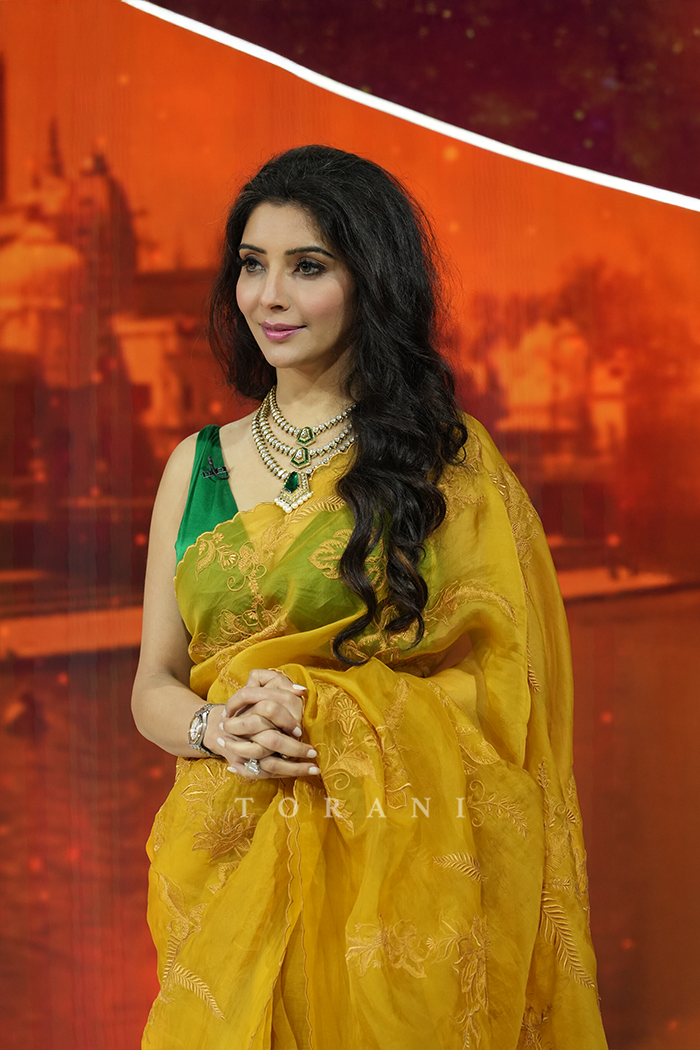 Jai Madaan in our Amaltas Pankhuri Saree